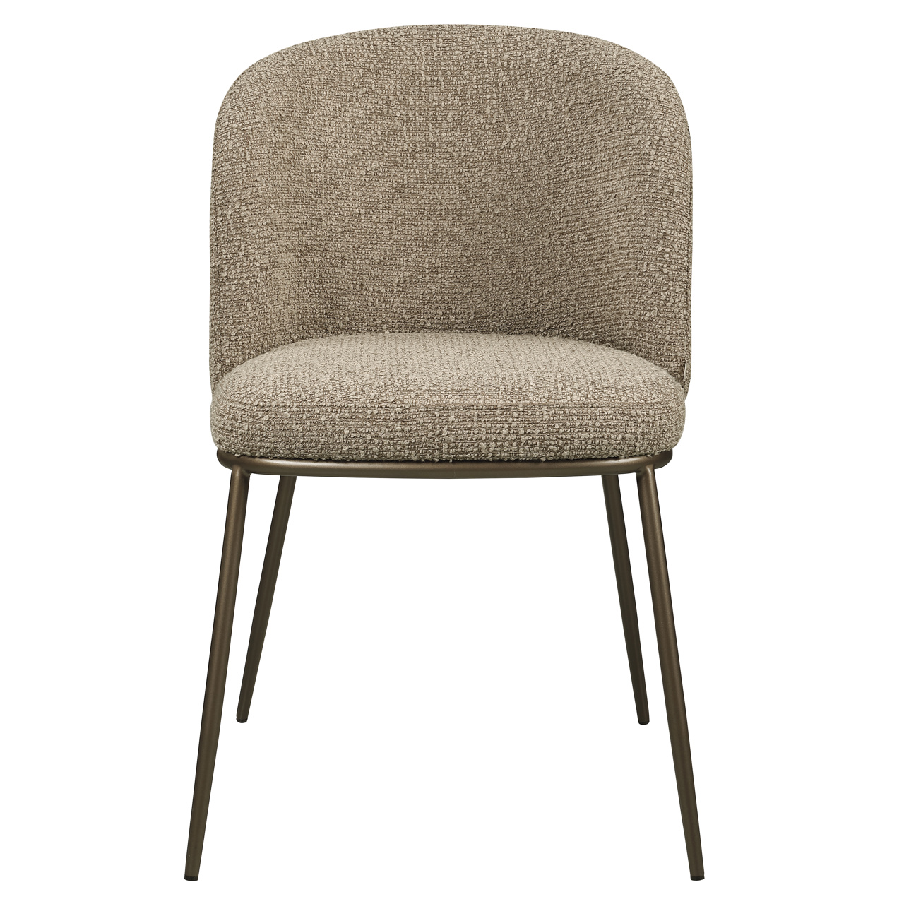 Esszimmerstuhl Elvi mocca chunky feuerhemmend (Set aus 2) - Richmond Interiors