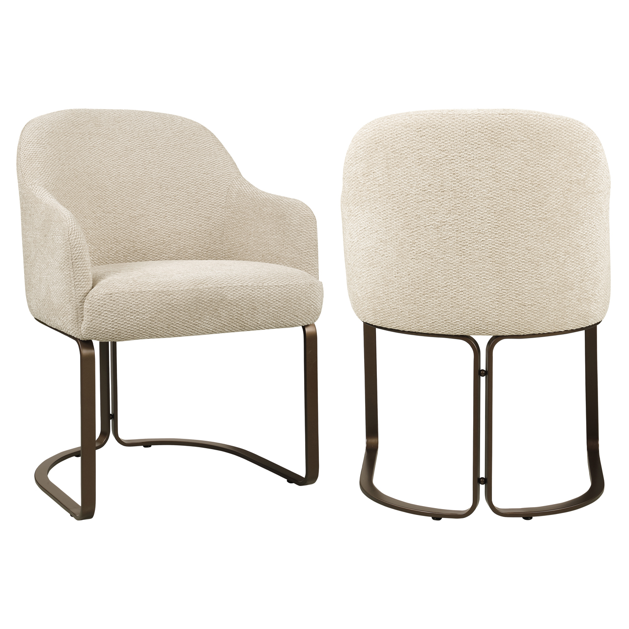 Esszimmerstuhl Hadley natural boldweave feuerhemmend - Richmond Interiors