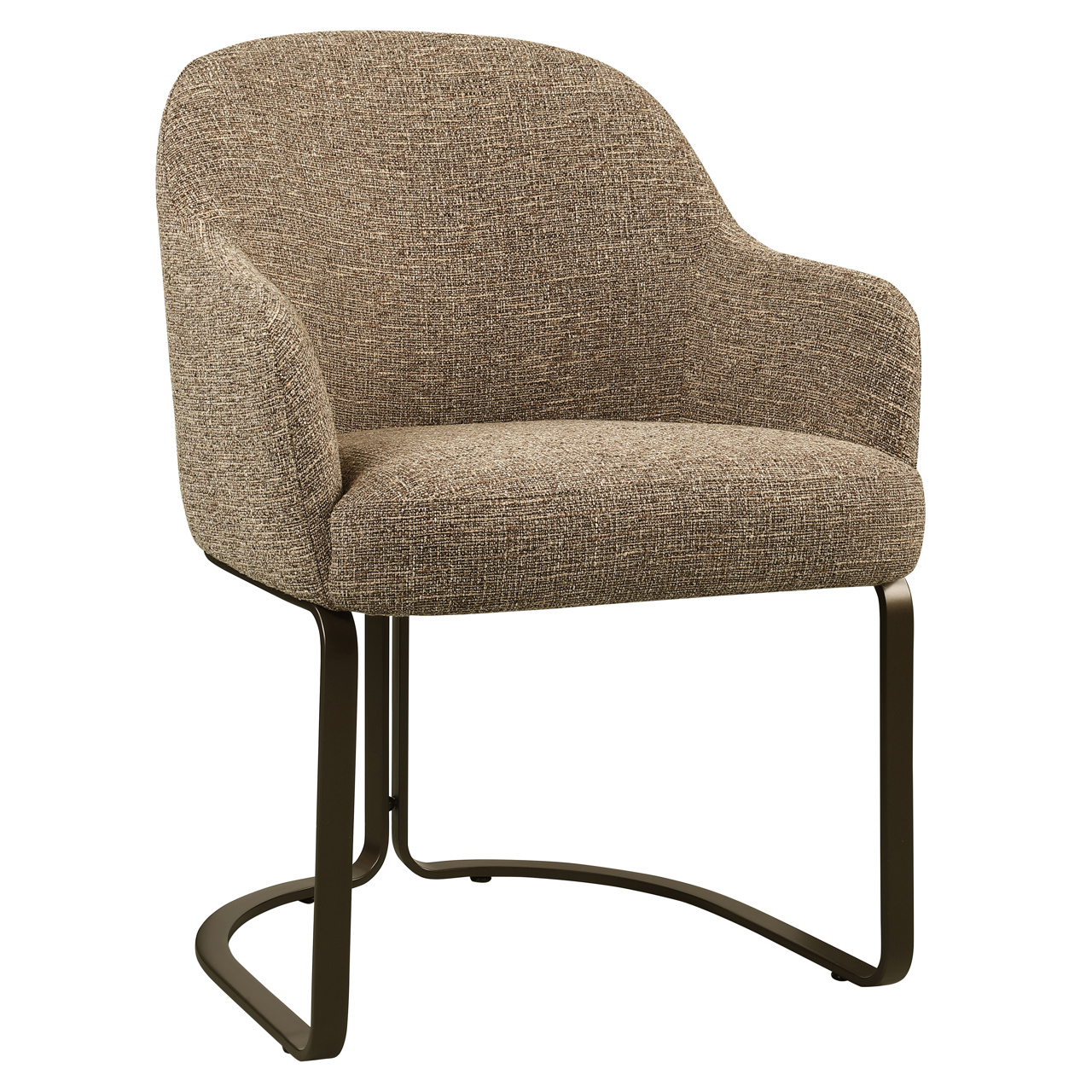 Esszimmerstuhl Hadley brown tweed feuerhemmend - Richmond Interiors