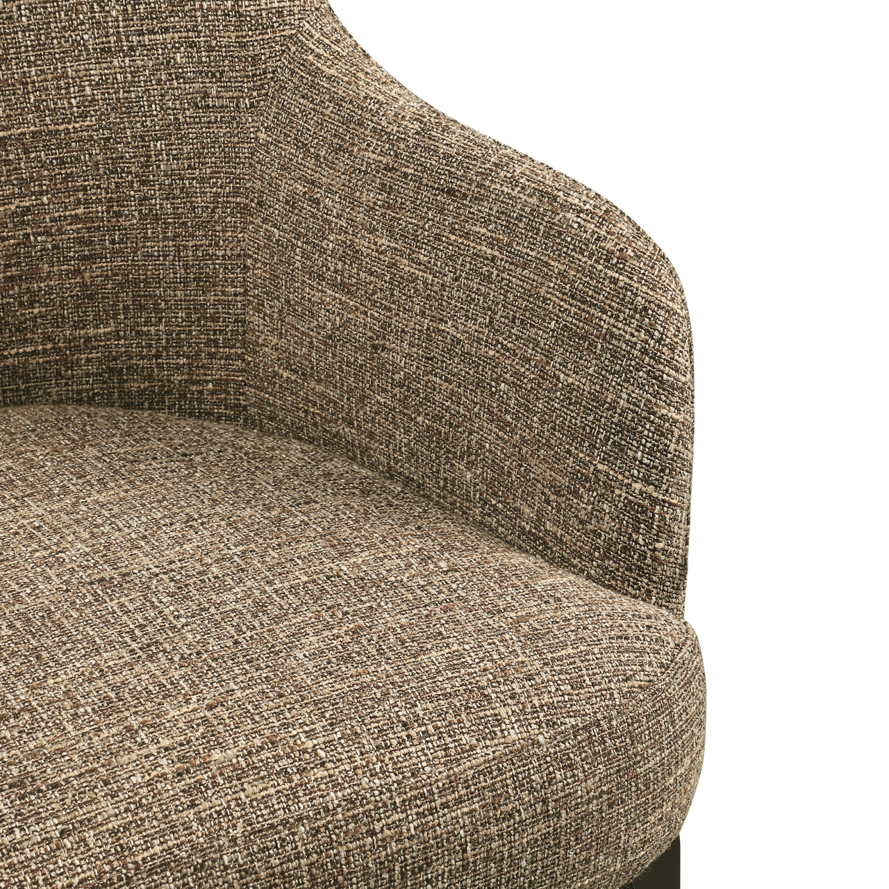 Esszimmerstuhl Hadley brown tweed feuerhemmend - Richmond Interiors