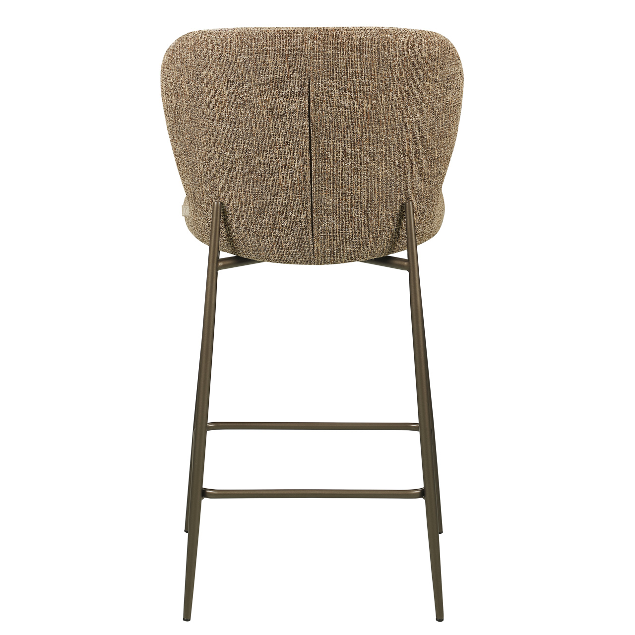 Thekenstuhl Odarby brown tweed feuerhemmend - Richmond Interiors