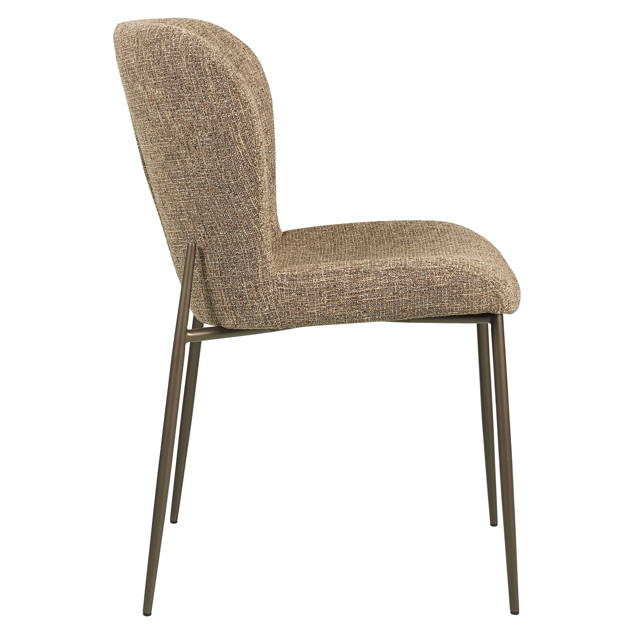 Esszimmerstuhl Odarby brown tweed feuerhemmend (Set aus 2) - Richmond Interiors