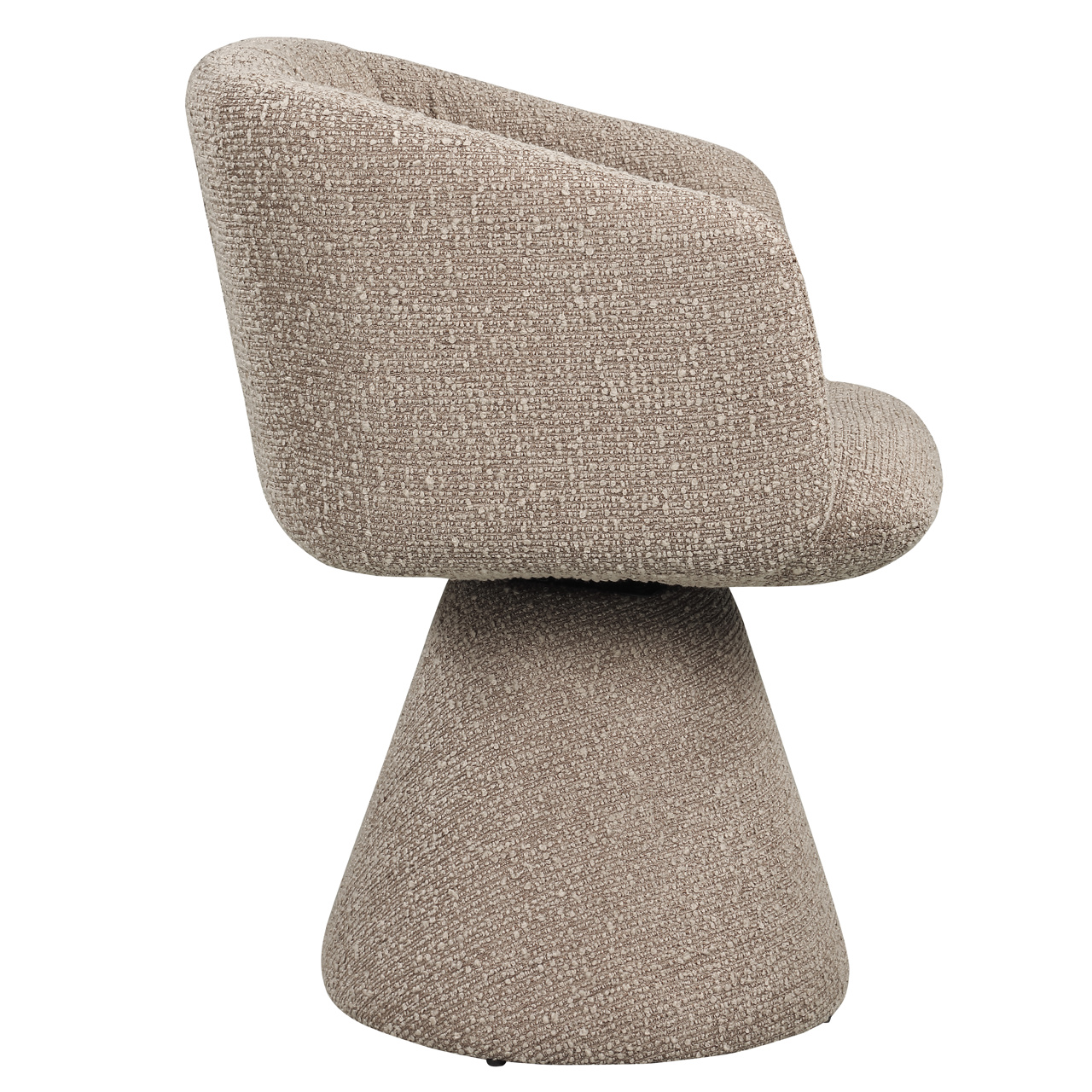 Esszimmerstuhl Madeline mocca chunky drehbar - Richmond Interiors
