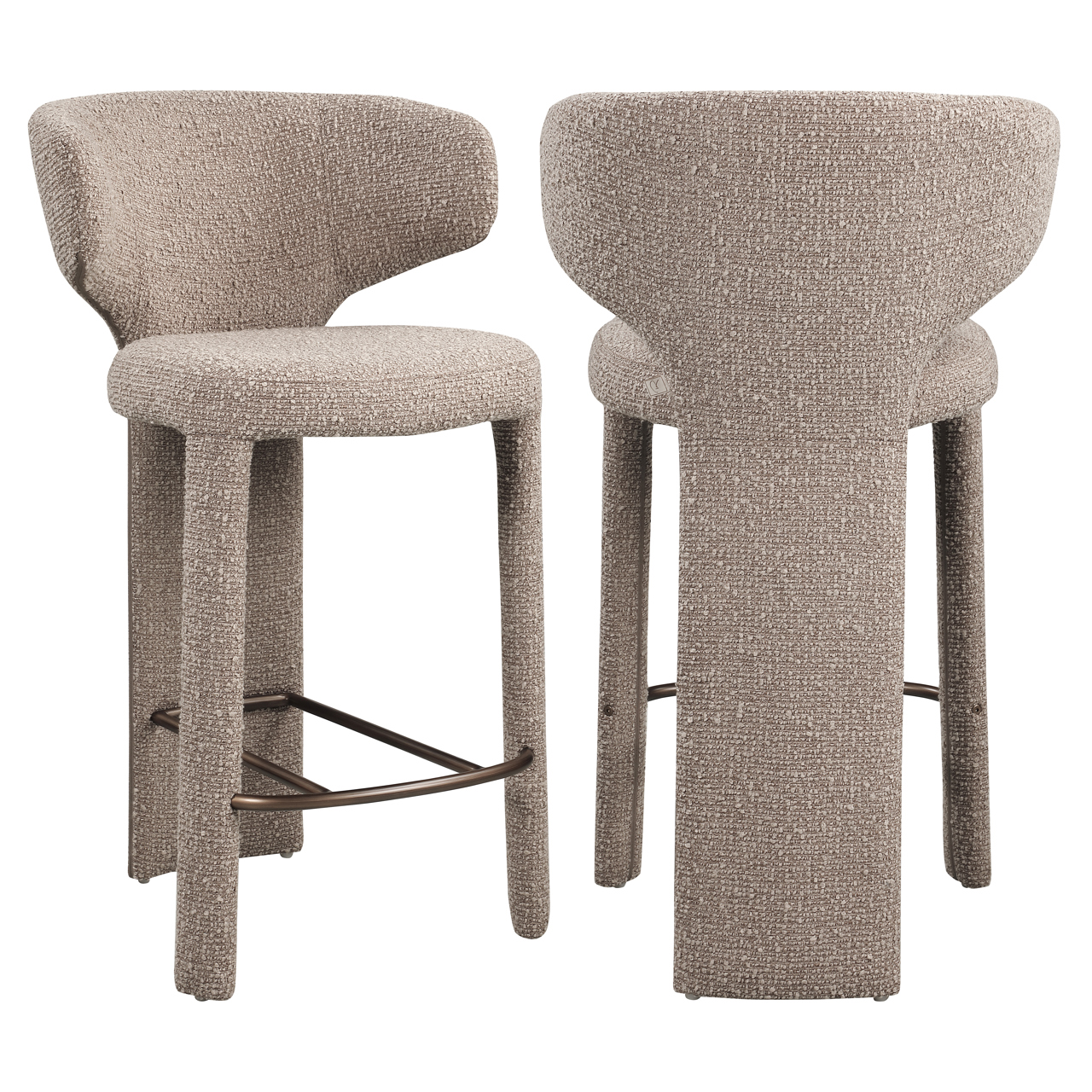 Thekenstuhl Viola mocca chunky - Richmond Interiors