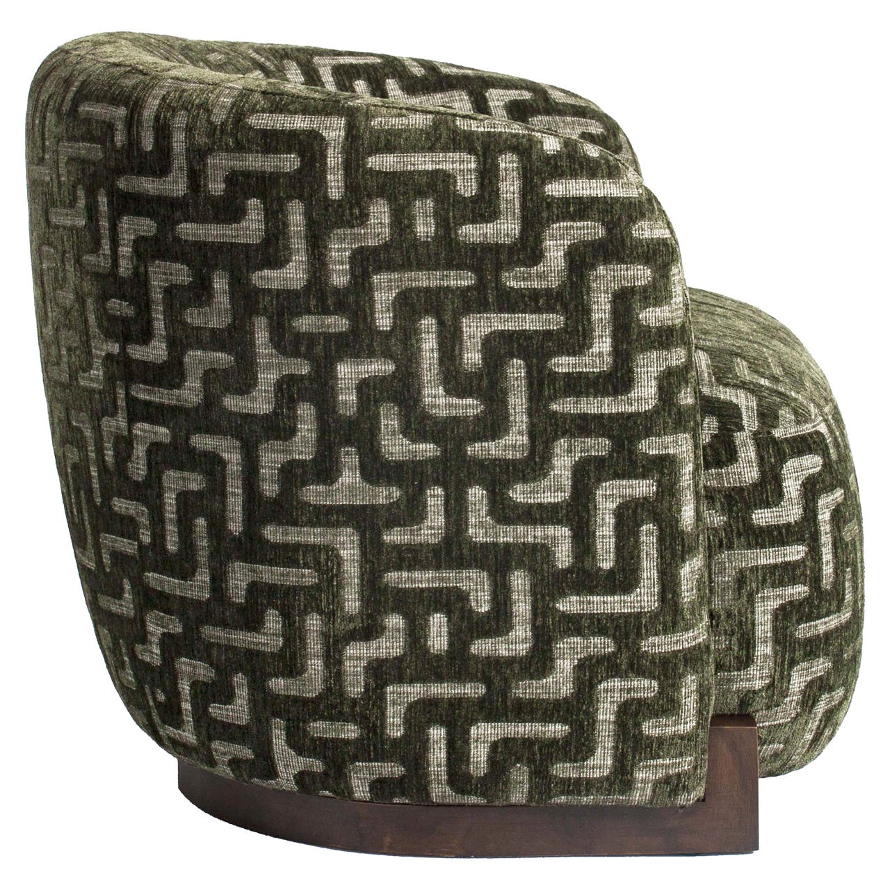 Lounge Stuhl Hannah moss labyrinth feuerhemmend - Richmond Interiors
