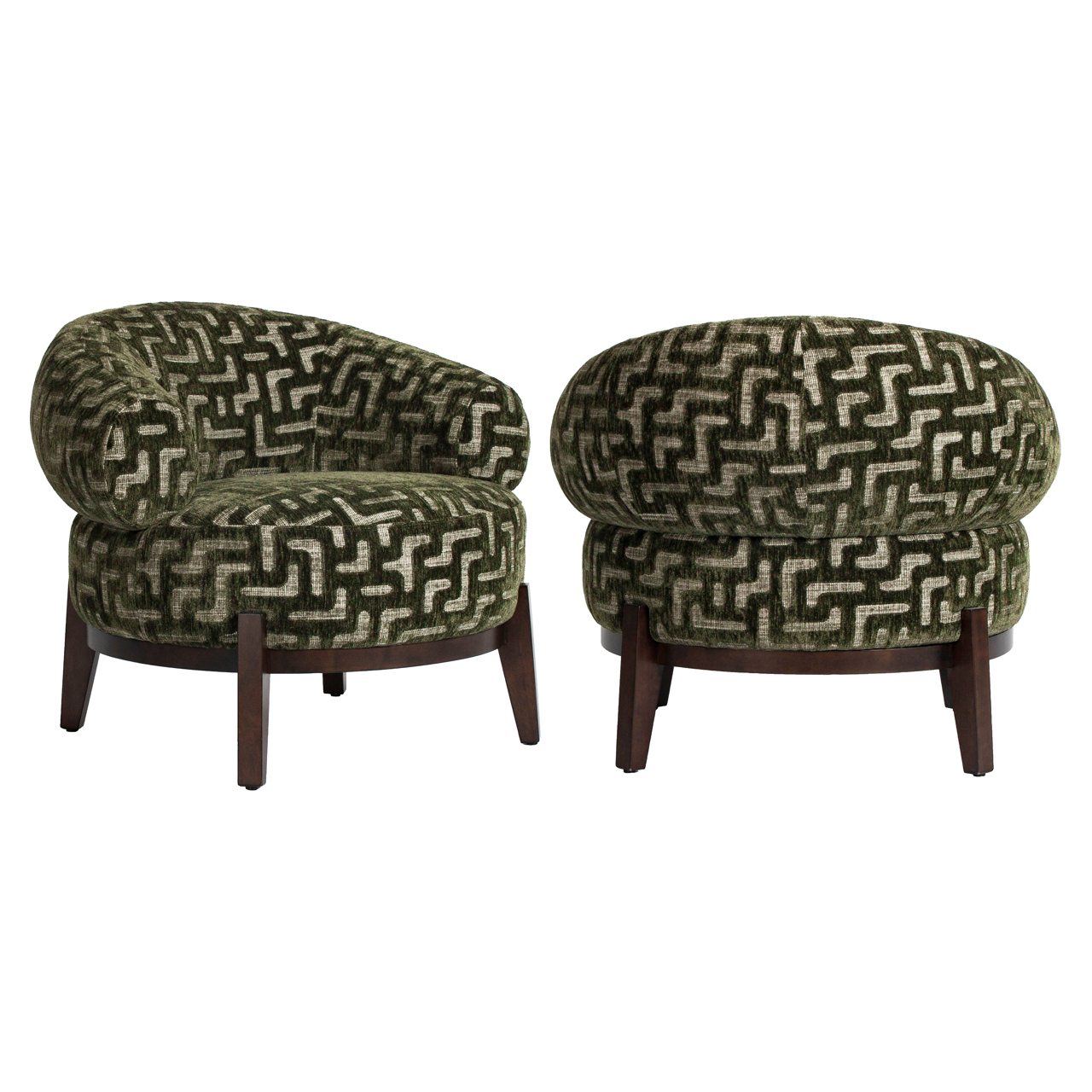 Lounge Stuhl Montana moss labyrinth - Richmond Interiors
