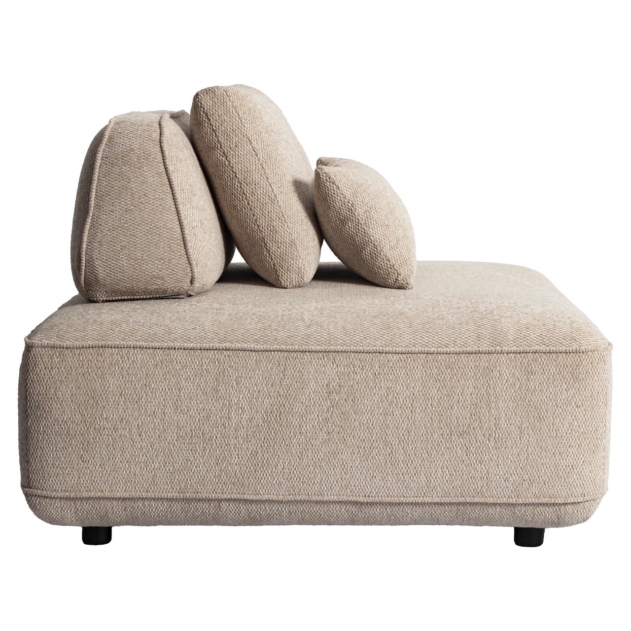 Sofa Tudor natural boldweave 1-seater movable backrest - Richmond Interiors