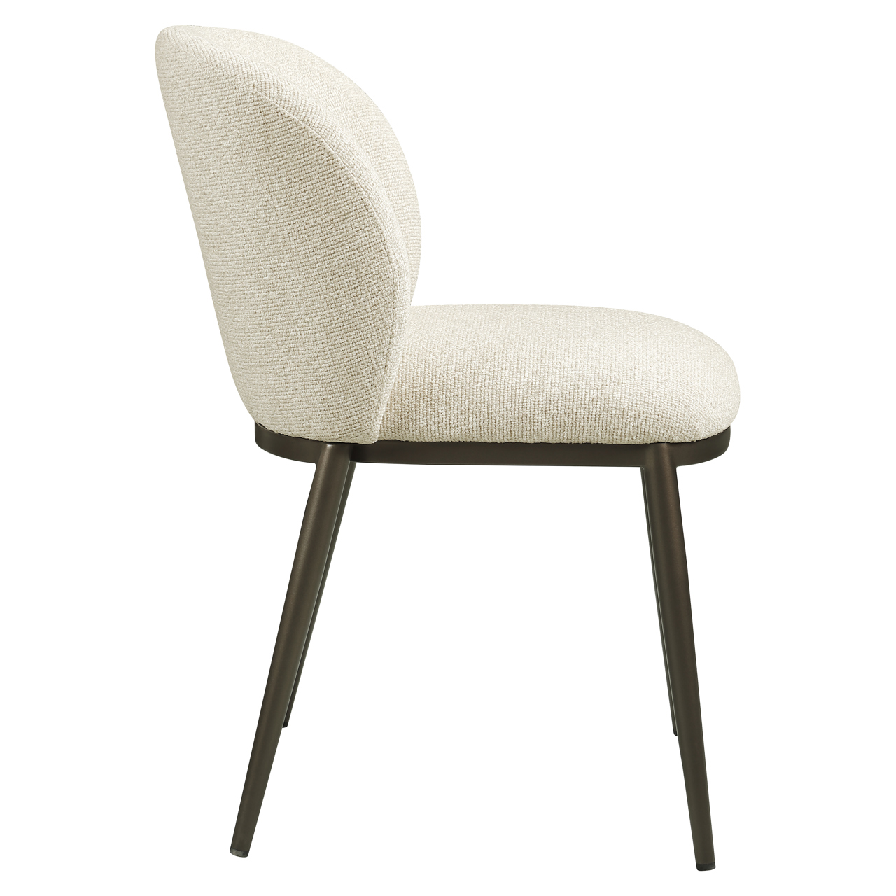 Silla de comedor Gandy biscotti retardante de llama - Richmond Interiors