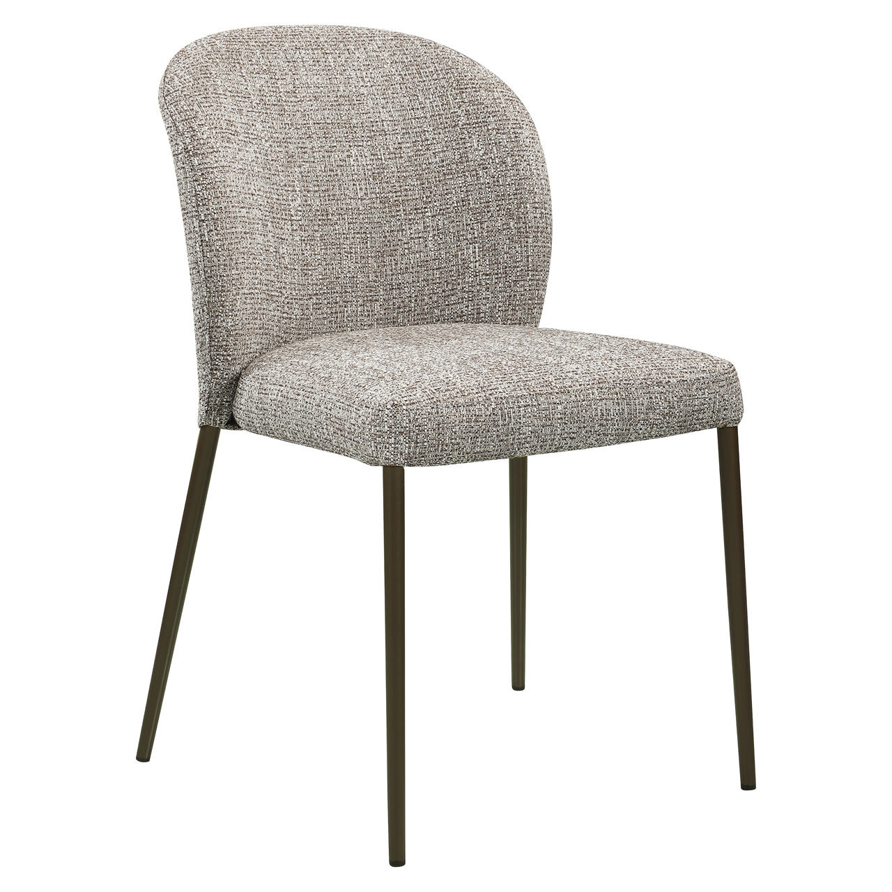 Esszimmerstuhl Stacker earth tweed feuerhemmend (Set aus 2) - Richmond Interiors