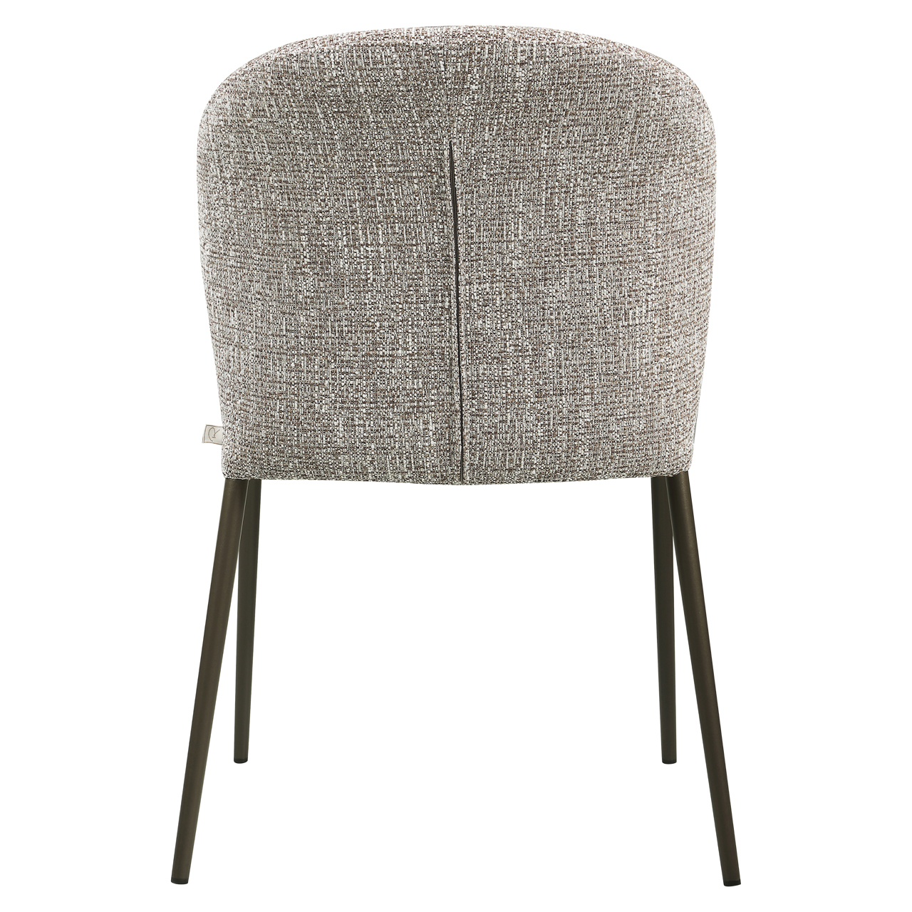 Esszimmerstuhl Stacker earth tweed feuerhemmend (Set aus 2) - Richmond Interiors