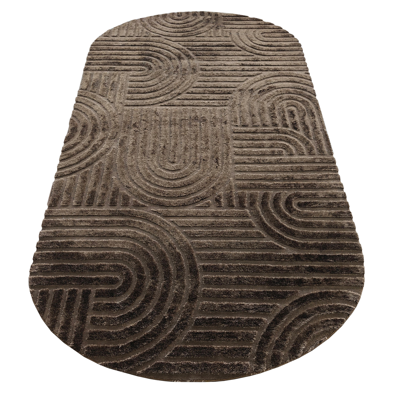 Teppich Liff dark brown 200x350 - Richmond Interiors