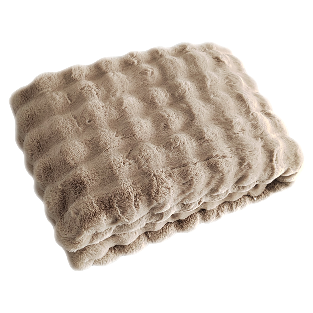 Plaid Nordic Plush beige 150x200 - Richmond Interiors