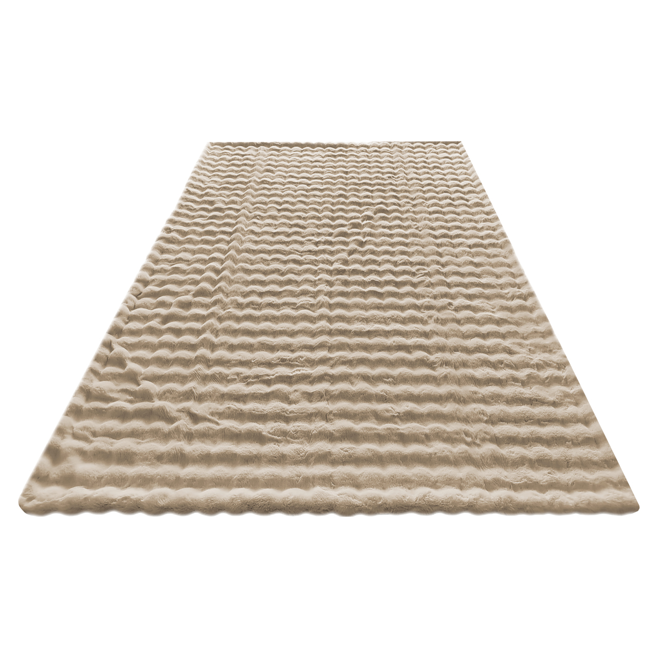 Decke Nordic Plush beige 150x200 - Richmond Interiors