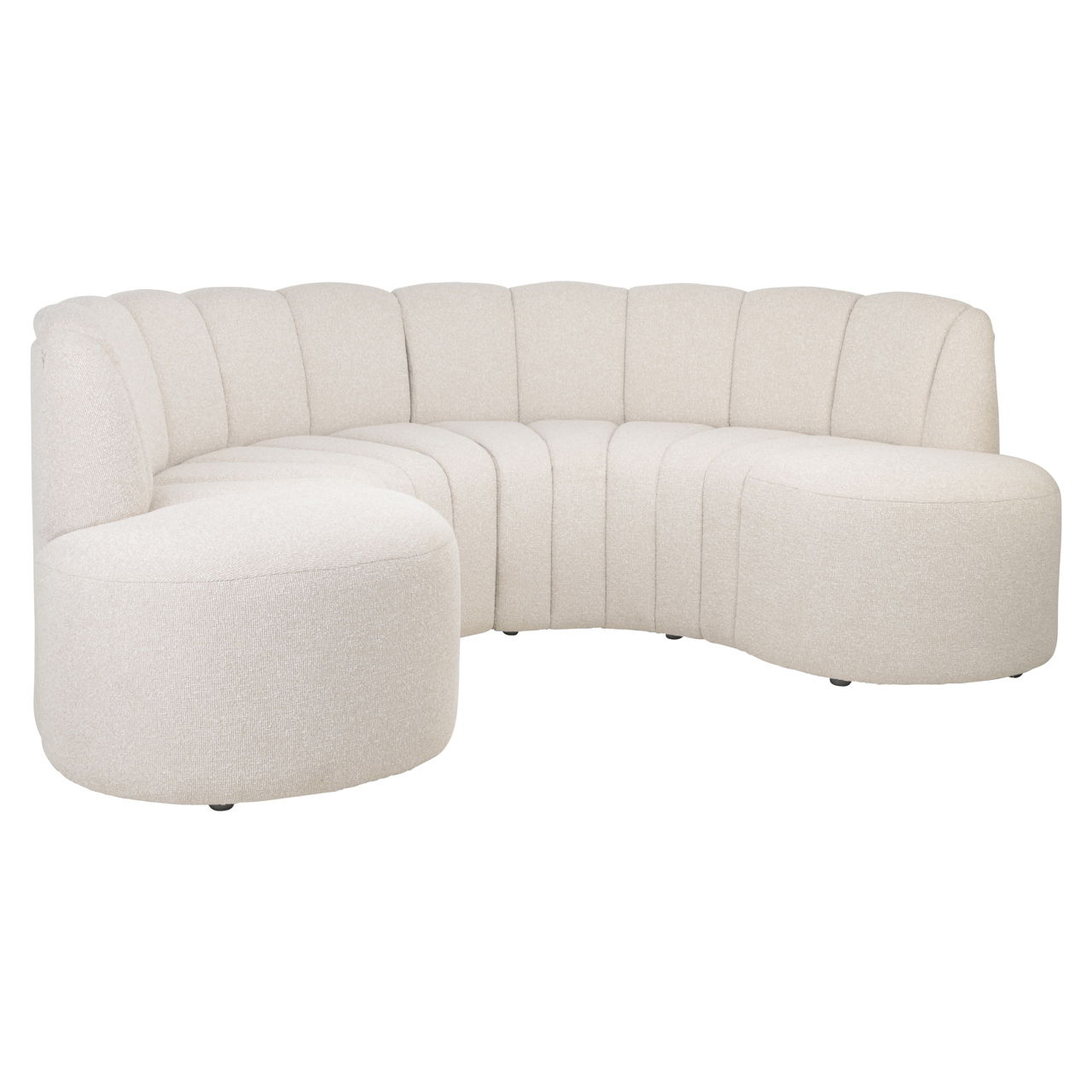 Sitzbank Landmark lodge desert round (Set aus 2) - Richmond Interiors