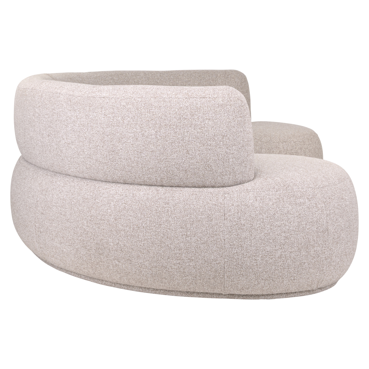 Sitzbank Sorrobon cayenne brown round (Set aus 2) - Richmond Interiors