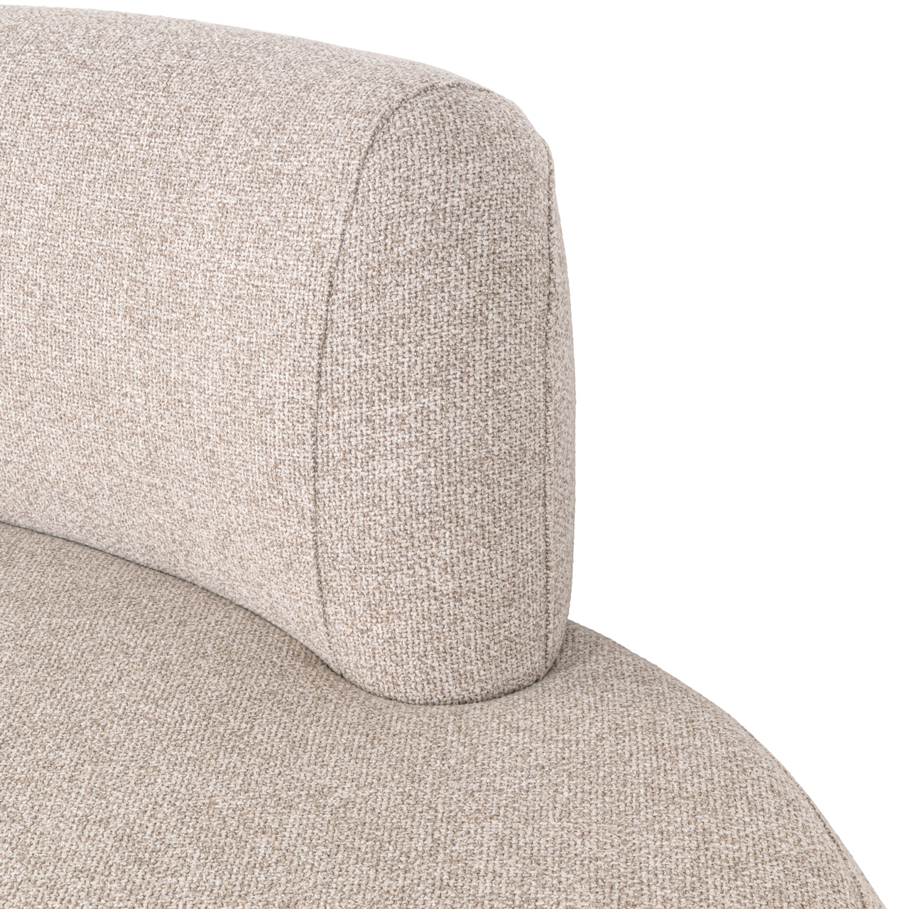 Sitzbank Sorrobon cayenne brown round (Set aus 2) - Richmond Interiors