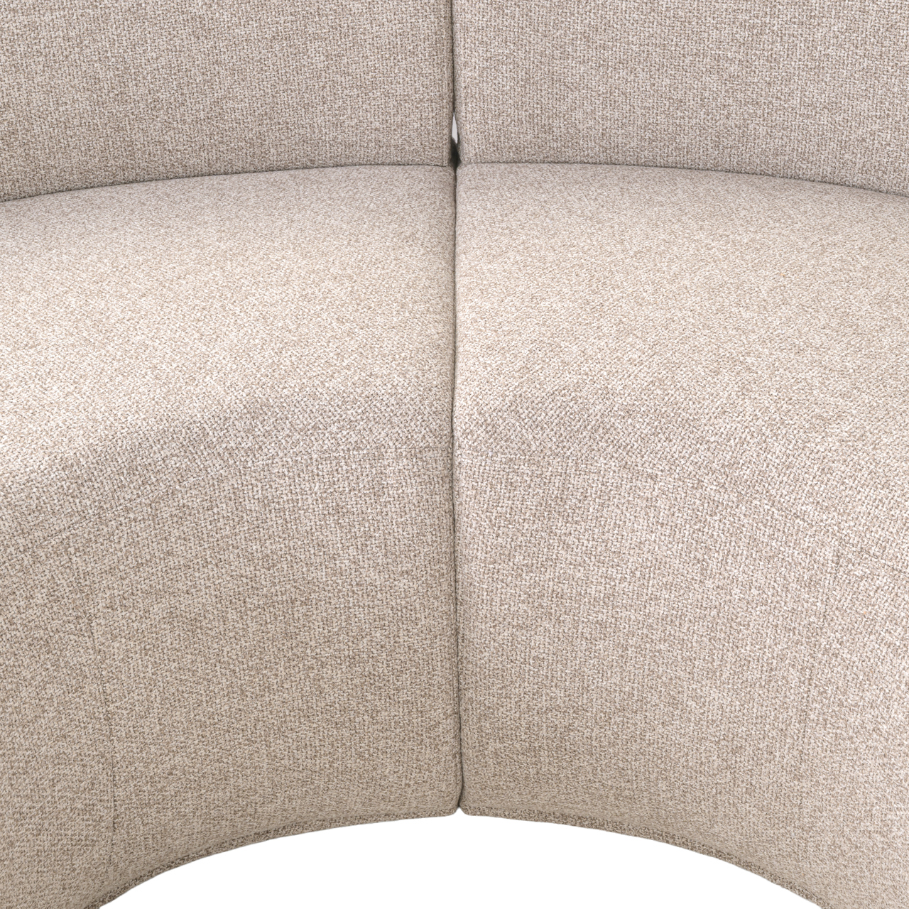 Sitzbank Sorrobon cayenne brown round (Set aus 2) - Richmond Interiors