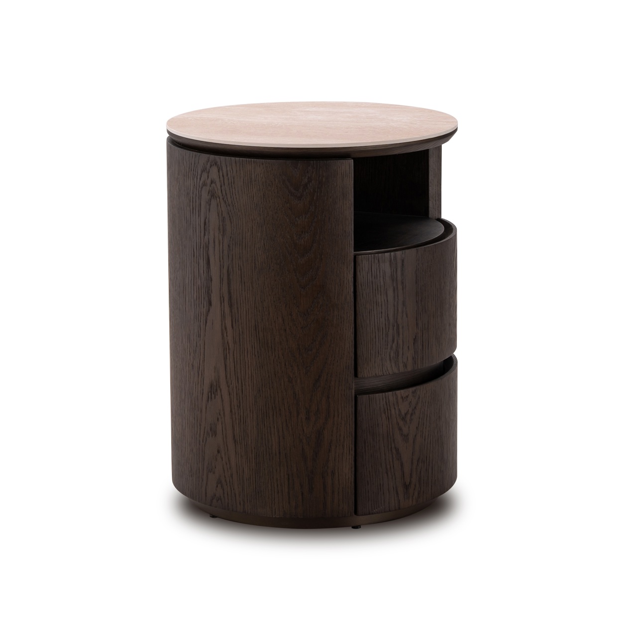 Nachttisch Nando brown 2-drawers - Richmond Interiors