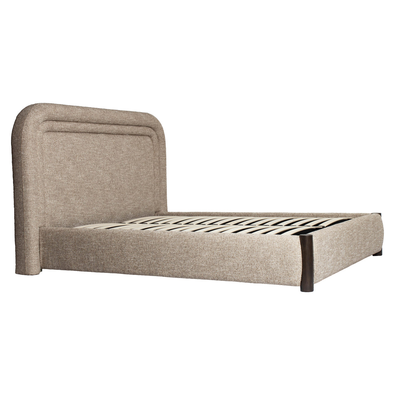 Bed Citadel sand tweed 160x200 (excl. mattress) - Richmond Interiors