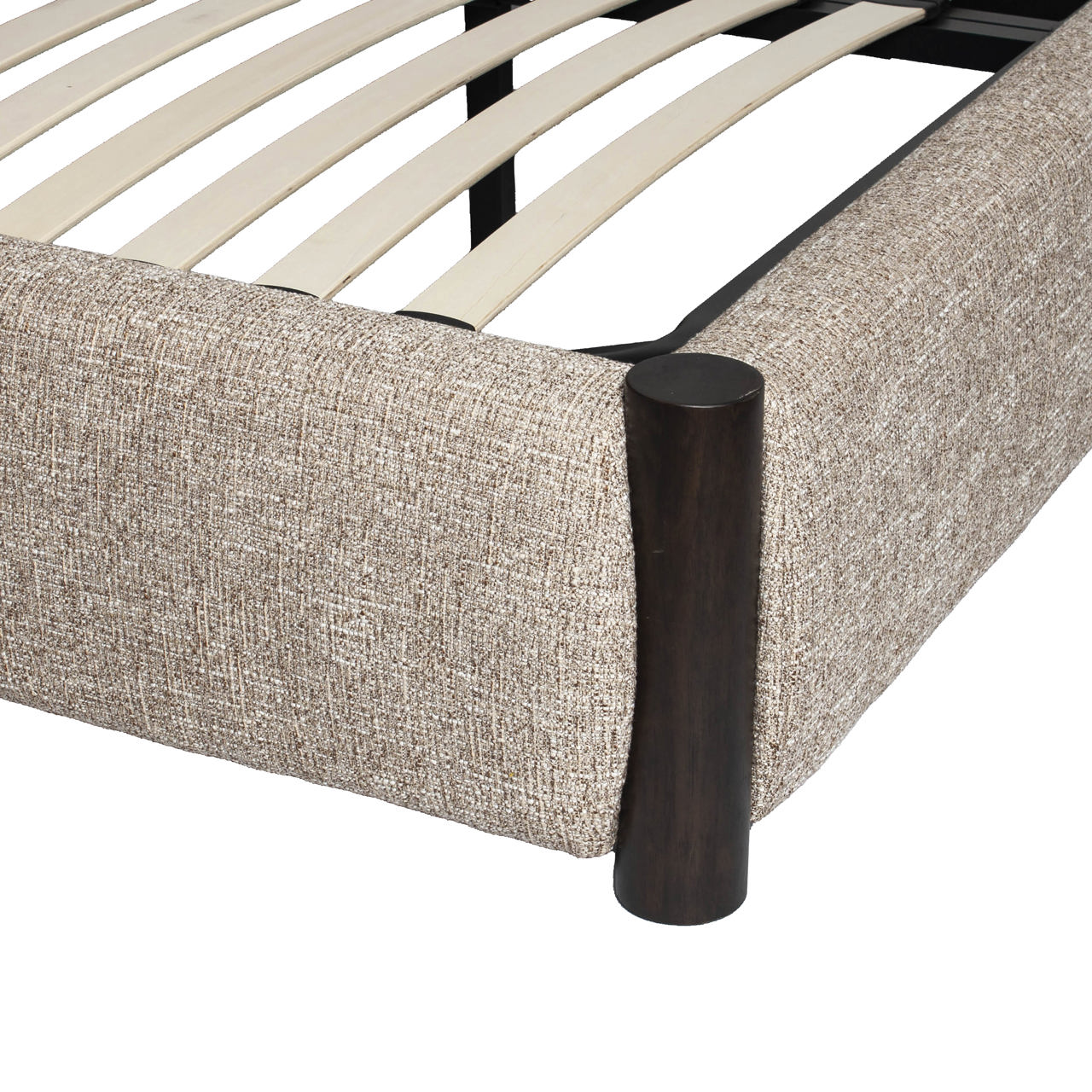 Bed Citadel sand tweed 160x200 (excl. mattress) - Richmond Interiors