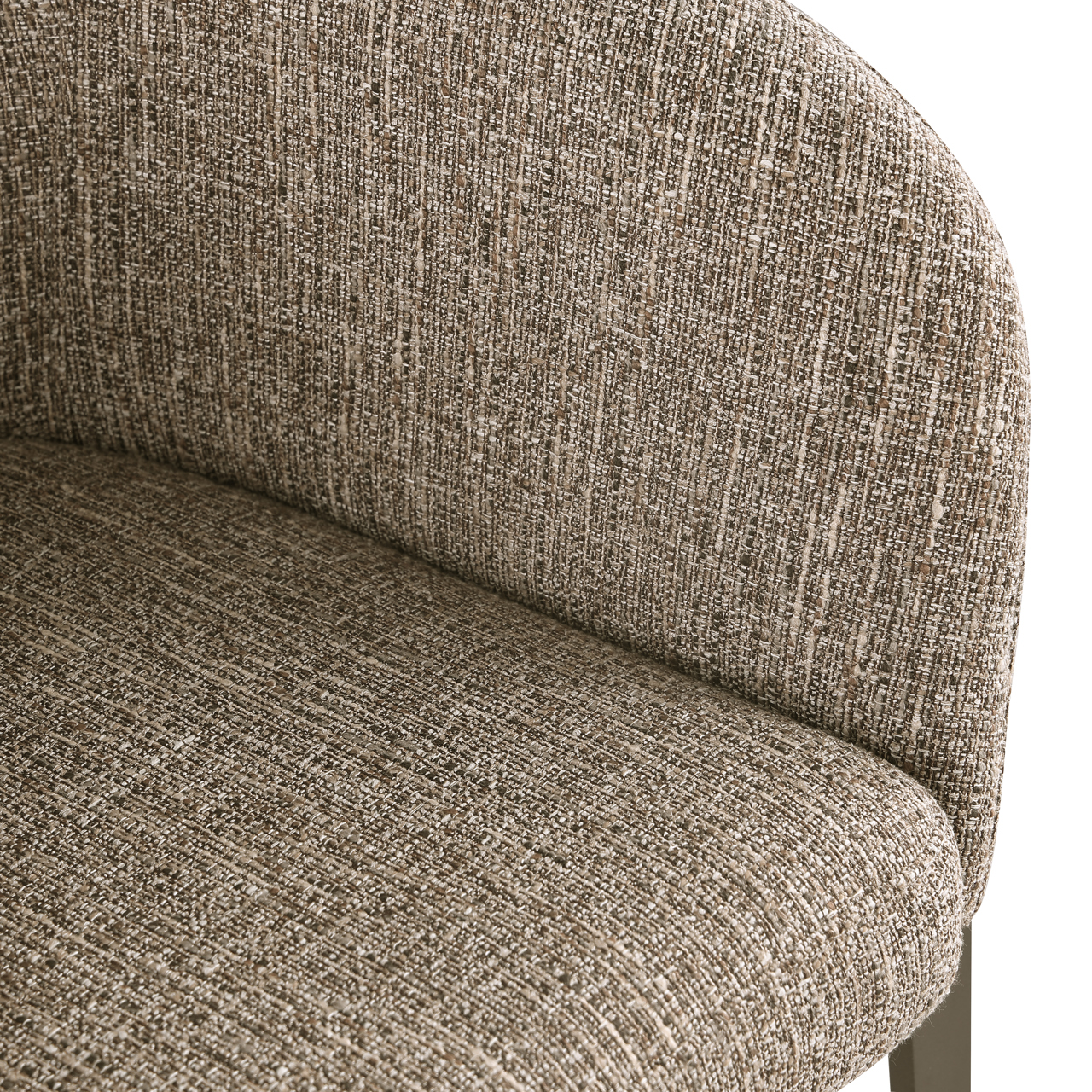 Esszimmerstuhl Kenzi brown tweed - Richmond Interiors
