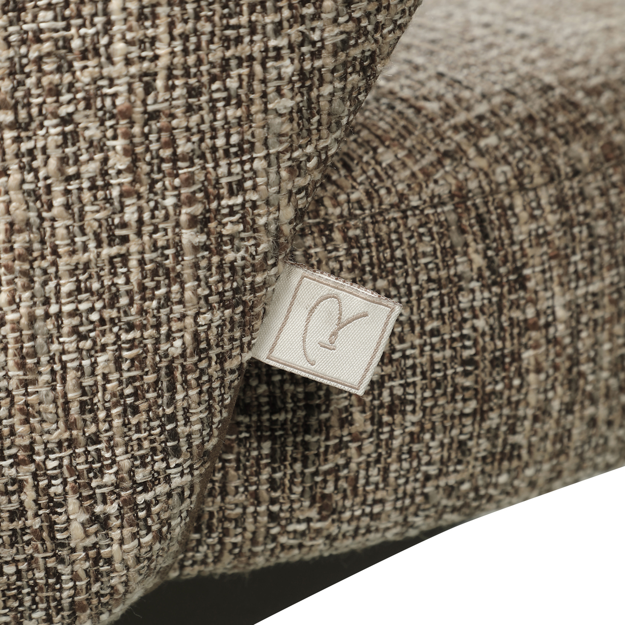Sitzbank Kenzi brown tweed - Richmond Interiors