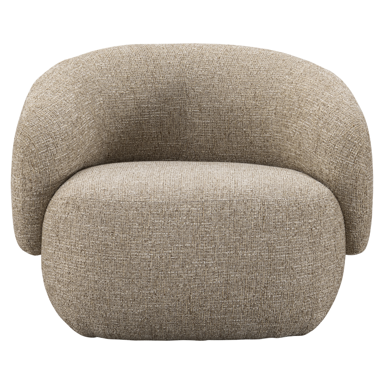 Lounge Stuhl Milano sand tweed feuerhemmend - Richmond Interiors