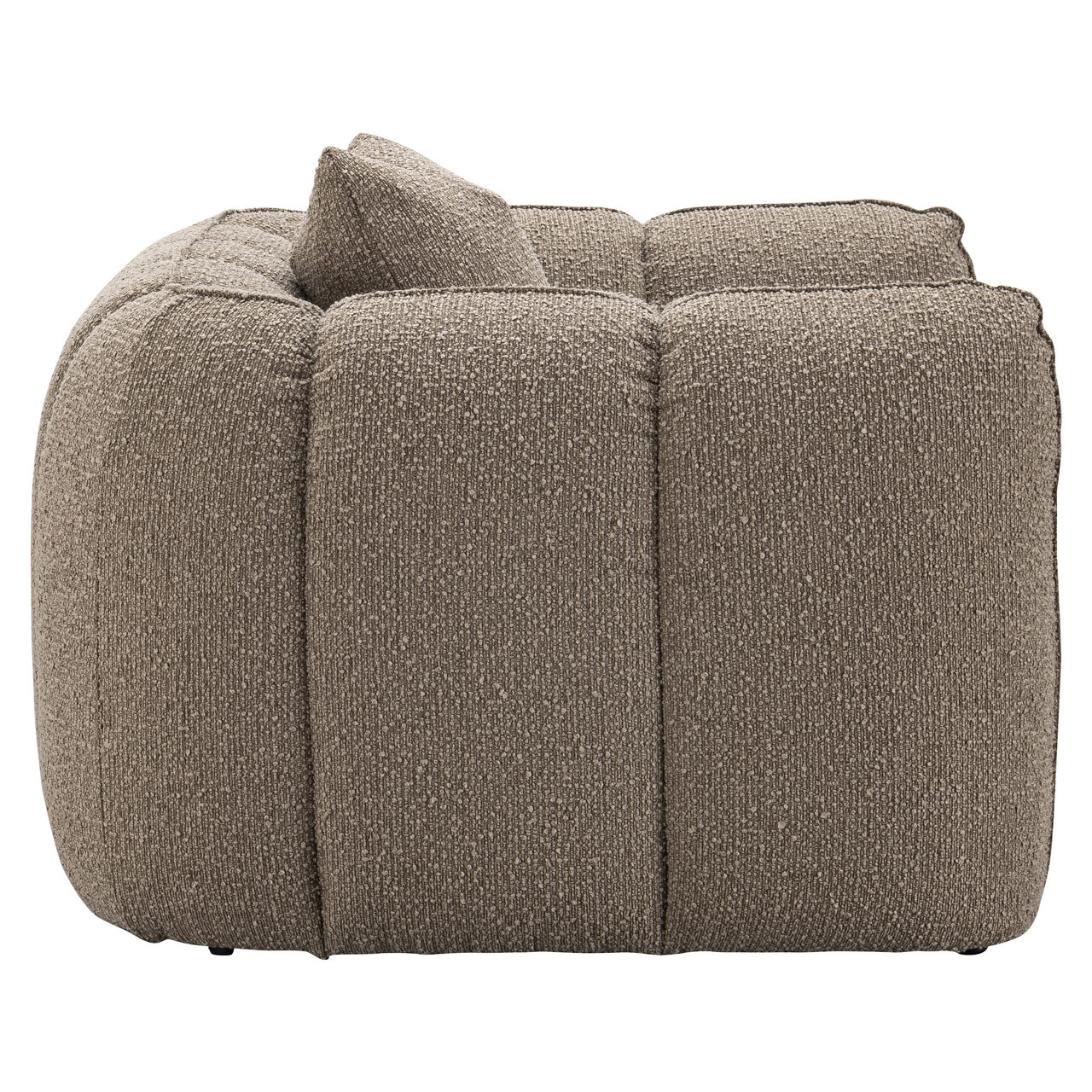Lounge Stuhl Hogan mocca chunky feuerhemmend - Richmond Interiors