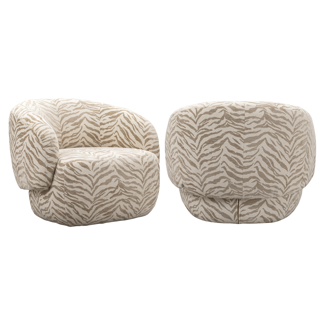 Lounge Stuhl Milano beige tiger - Richmond Interiors