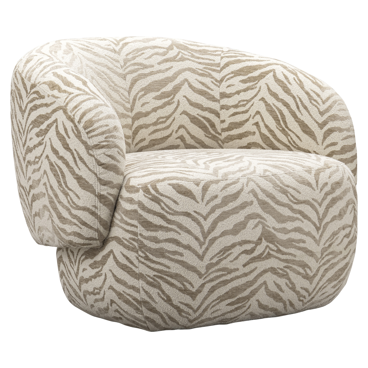 Lounge Stuhl Milano beige tiger - Richmond Interiors