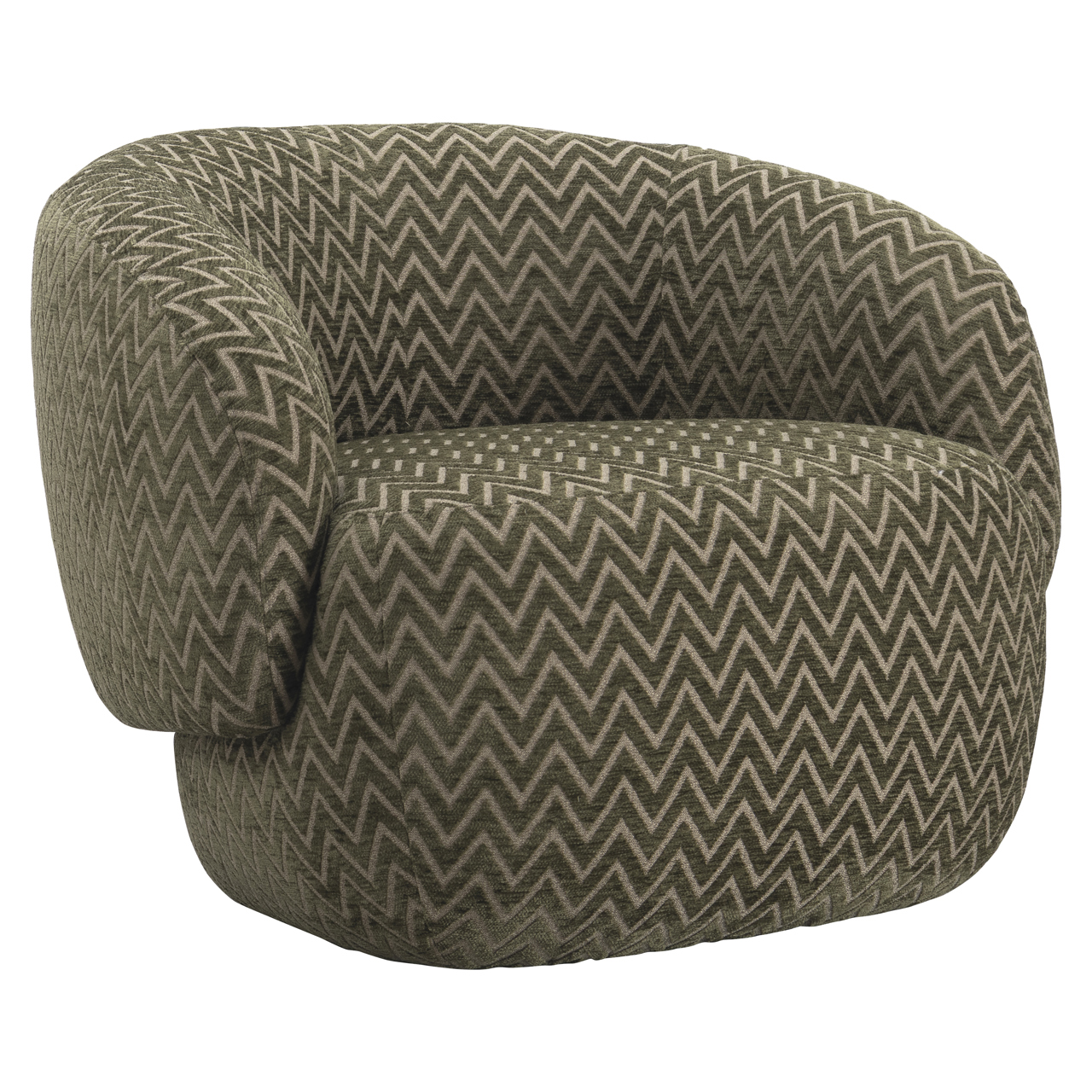 Lounge Stuhl Milano moss chevron - Richmond Interiors