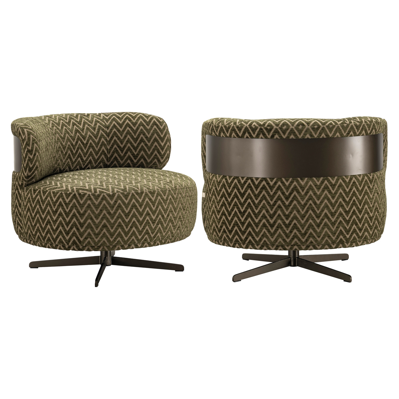Lounge Stuhl Lauren moss chevron - Richmond Interiors