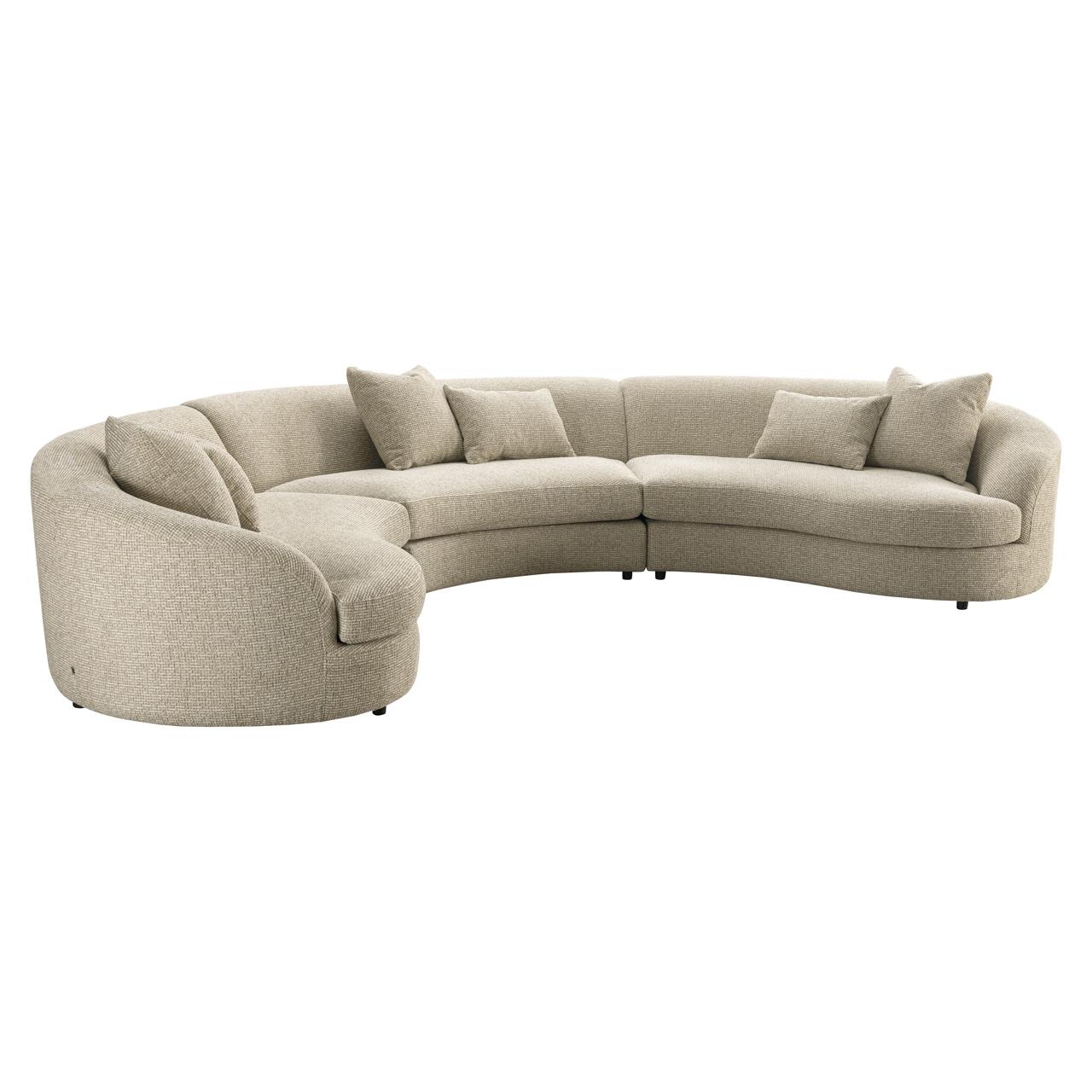 Sofa Morena cream blockweave - Richmond Interiors