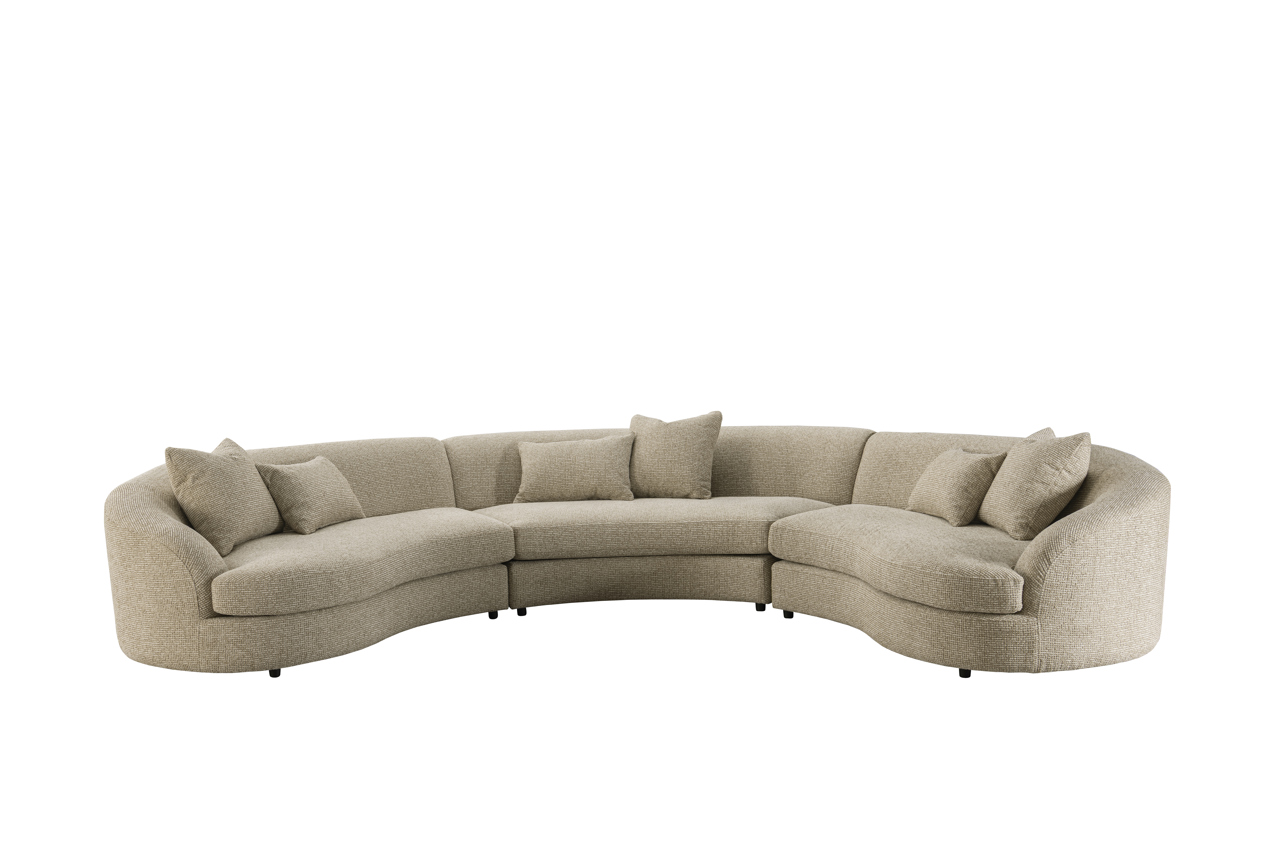 Sofa Morena cream blockweave - Richmond Interiors