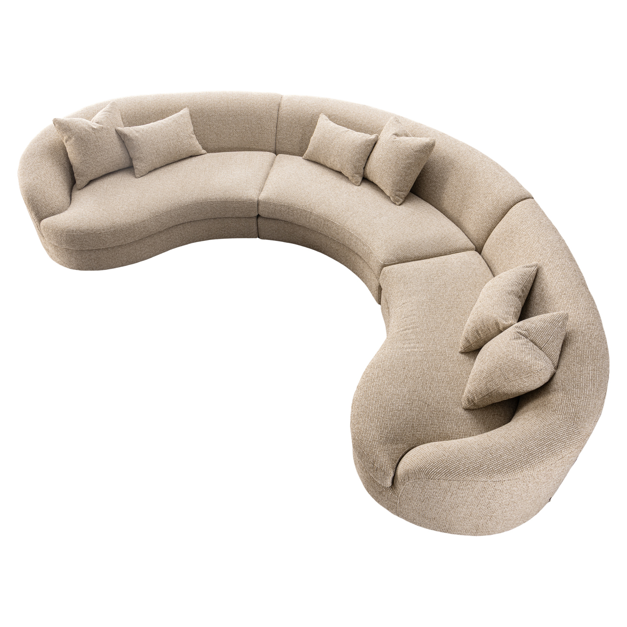 Sofa Morena cream blockweave - Richmond Interiors