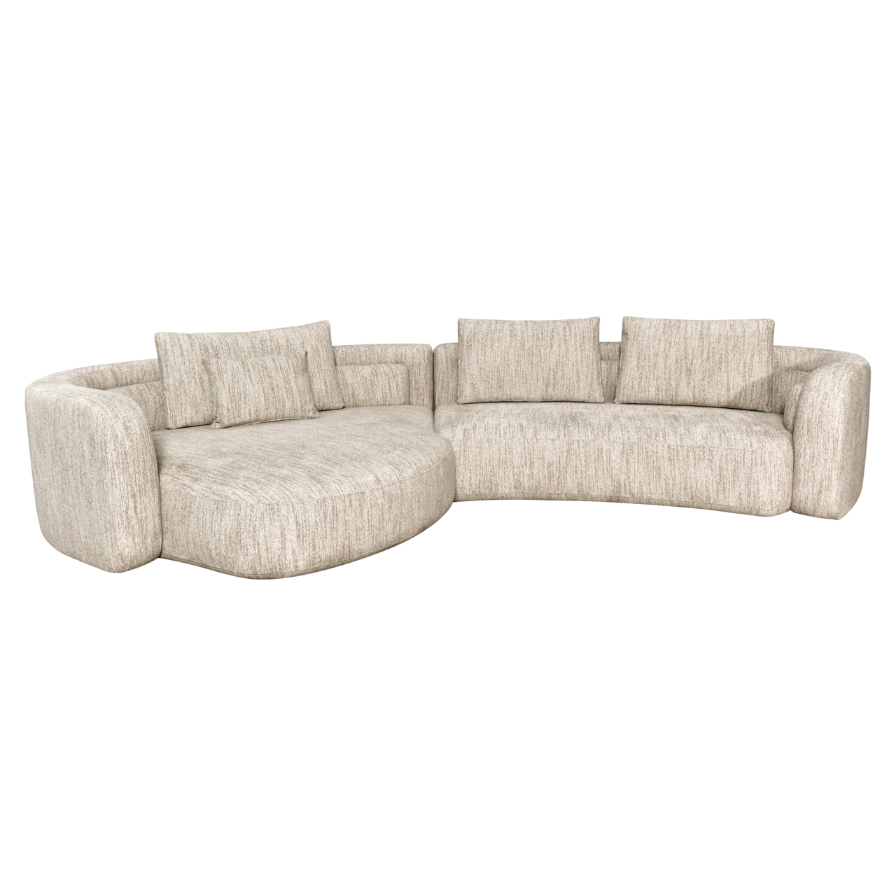 Sofa Angusto natural softweave lounge links - Richmond Interiors
