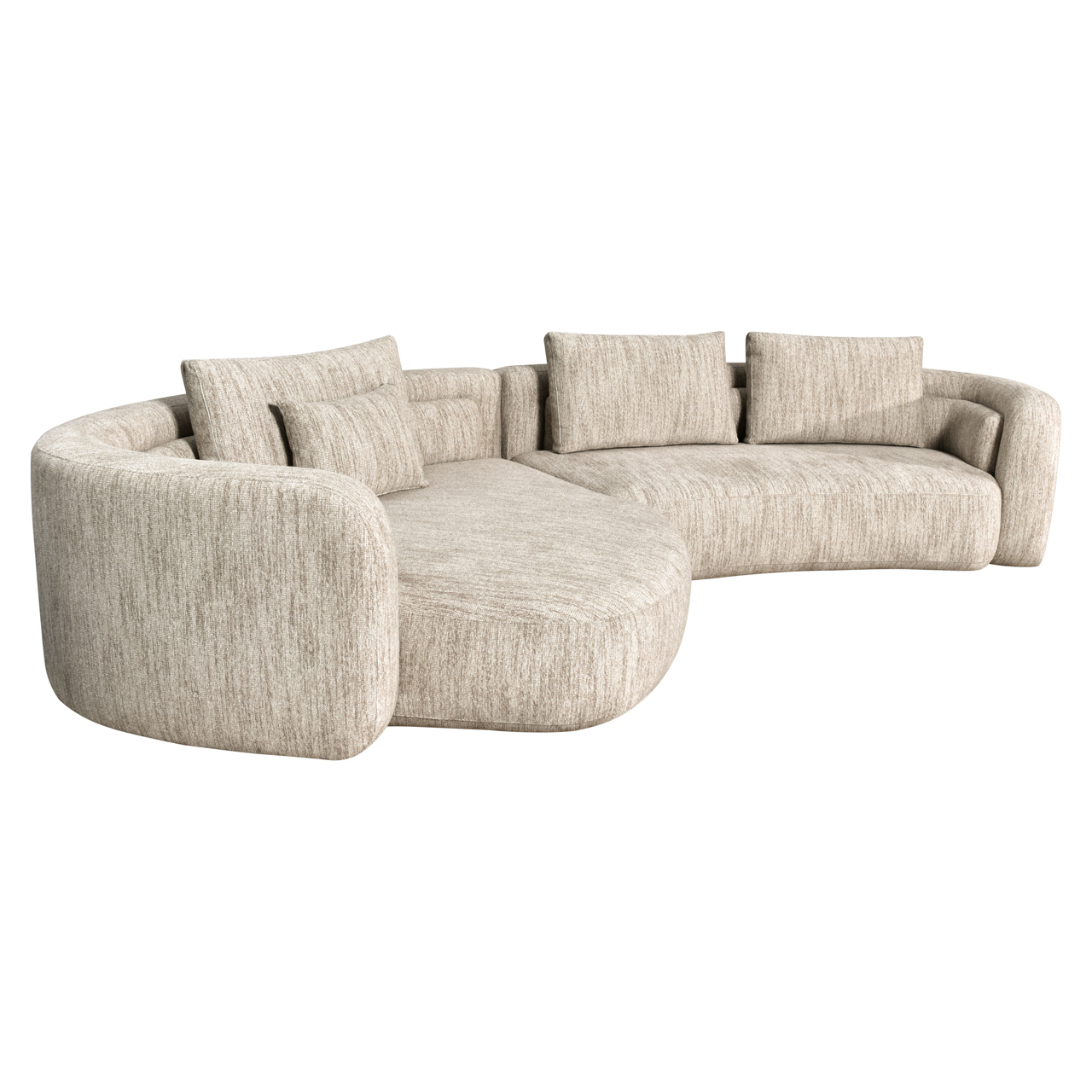 Sofa Angusto natural softweave lounge links - Richmond Interiors