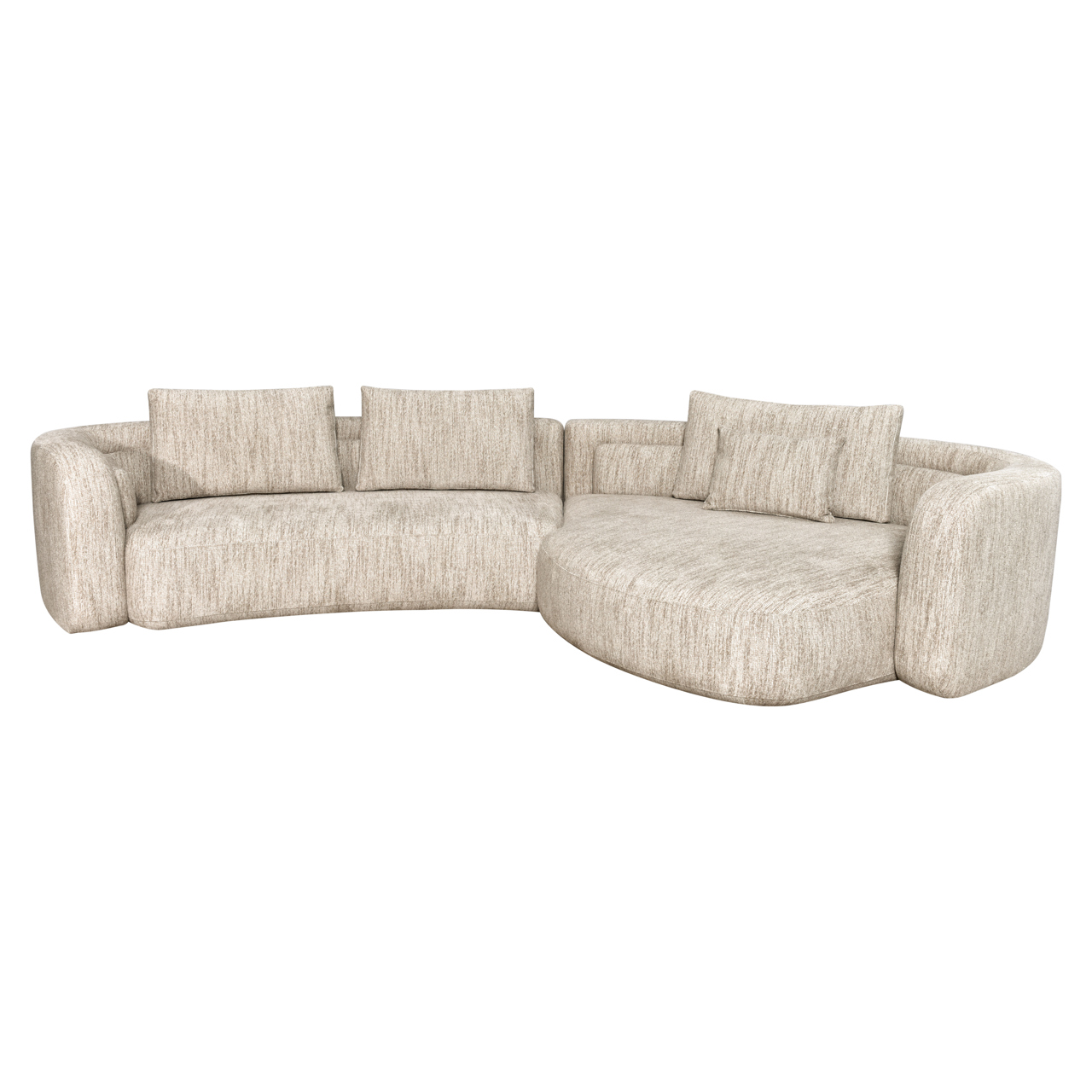 Sofá Angusto natural softweave chaise longue derecha - Richmond Interiors
