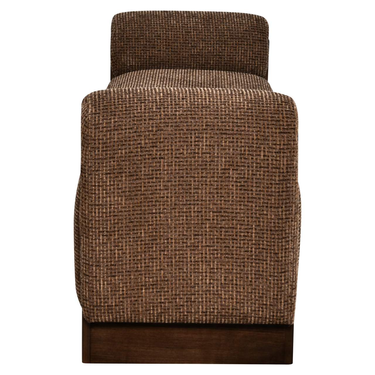 Bank Winslov brown blockweave feuerhemmend - Richmond Interiors