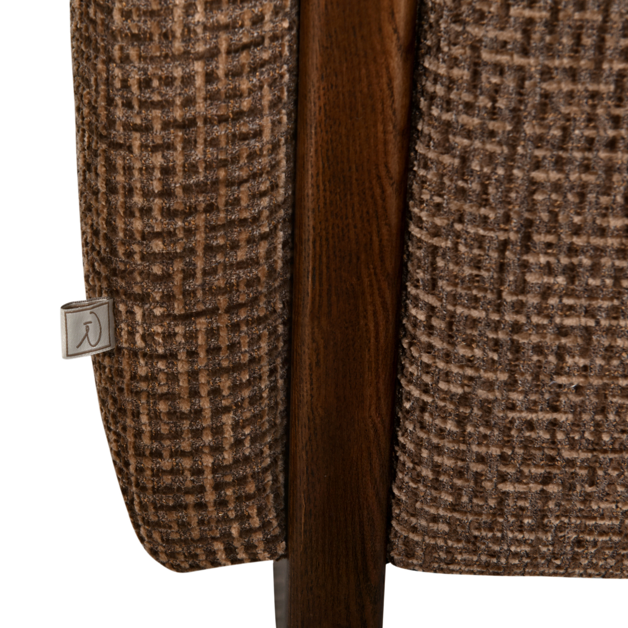 Bank Winslov brown blockweave feuerhemmend - Richmond Interiors