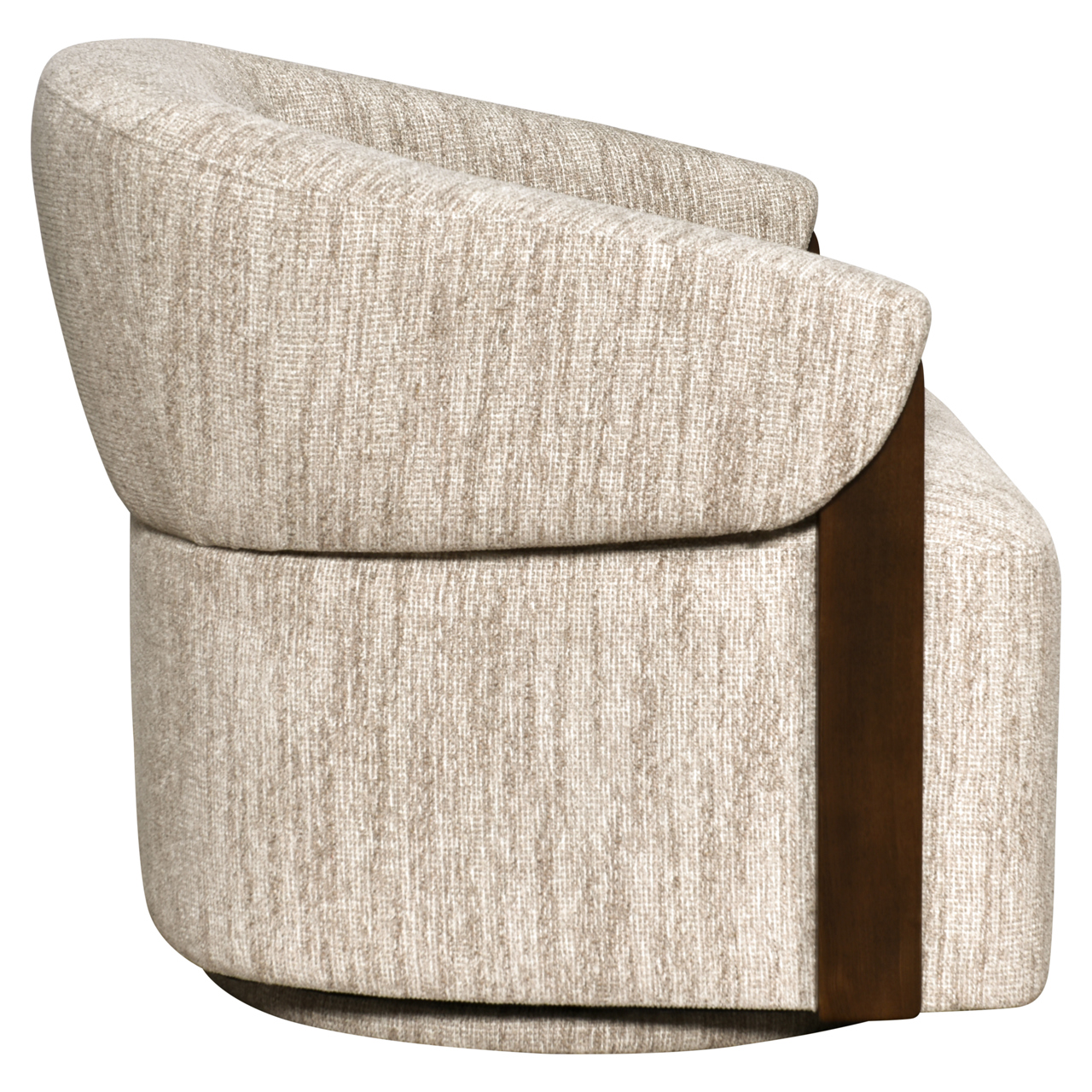 Lounge Stuhl Marina natural softweave drehbar feuerhemmend - Richmond Interiors