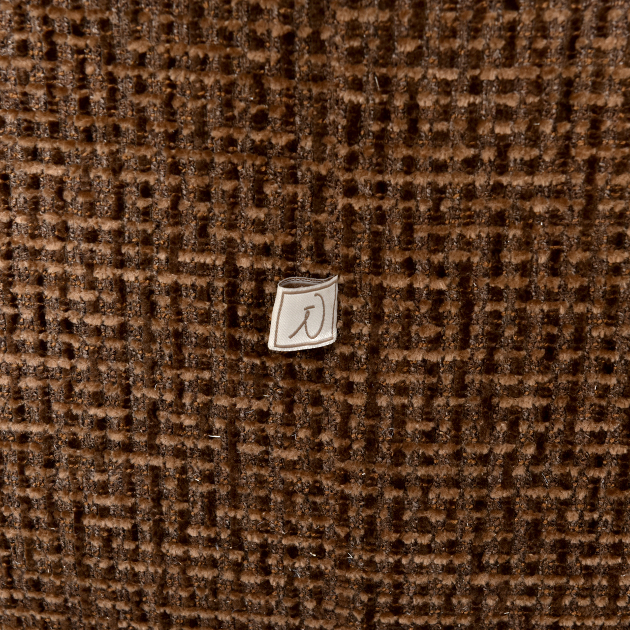 Lounge Stuhl Marina brown blockweave drehbar feuerhemmend - Richmond Interiors