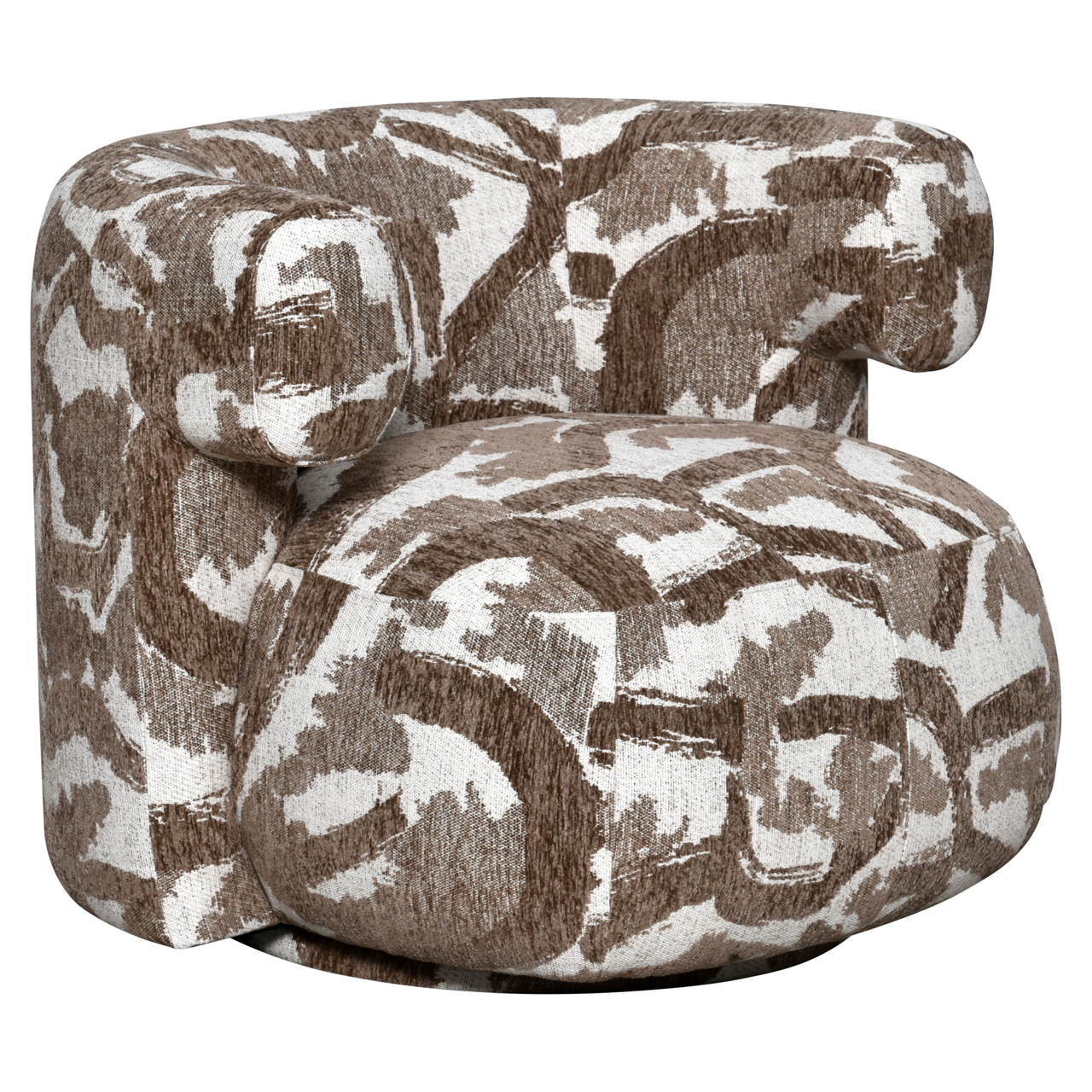 Lounge Stuhl Talley brown nature drehbar - Richmond Interiors