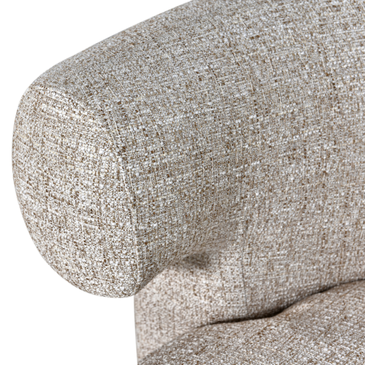 Lounge Stuhl Talley cream tweed drehbar - Richmond Interiors