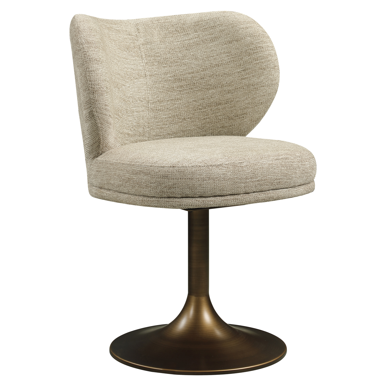 Esszimmerstuhl Amely natural softweave drehbar - Richmond Interiors