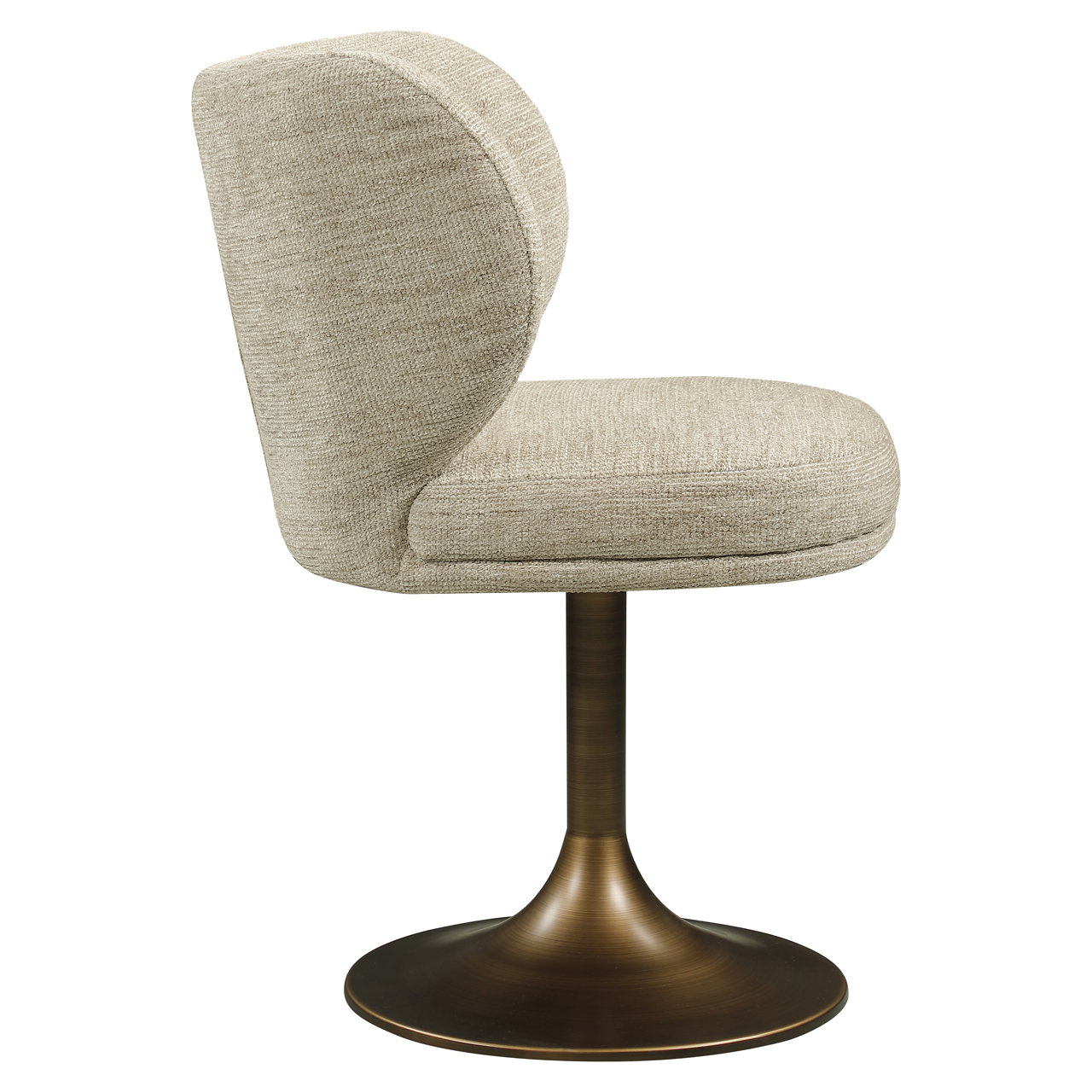 Esszimmerstuhl Amely natural softweave drehbar - Richmond Interiors