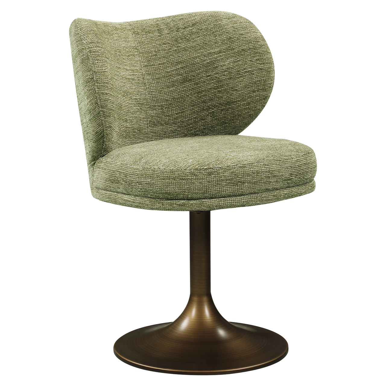 Esszimmerstuhl Amely pistache softweave drehbar - Richmond Interiors