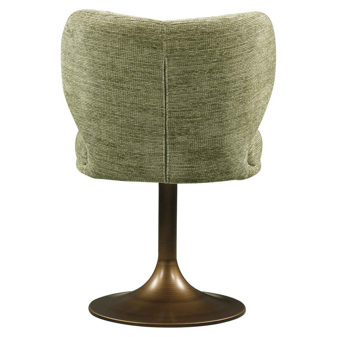 Silla de comedor Amely pistacho softweave giratoria - Richmond Interiors