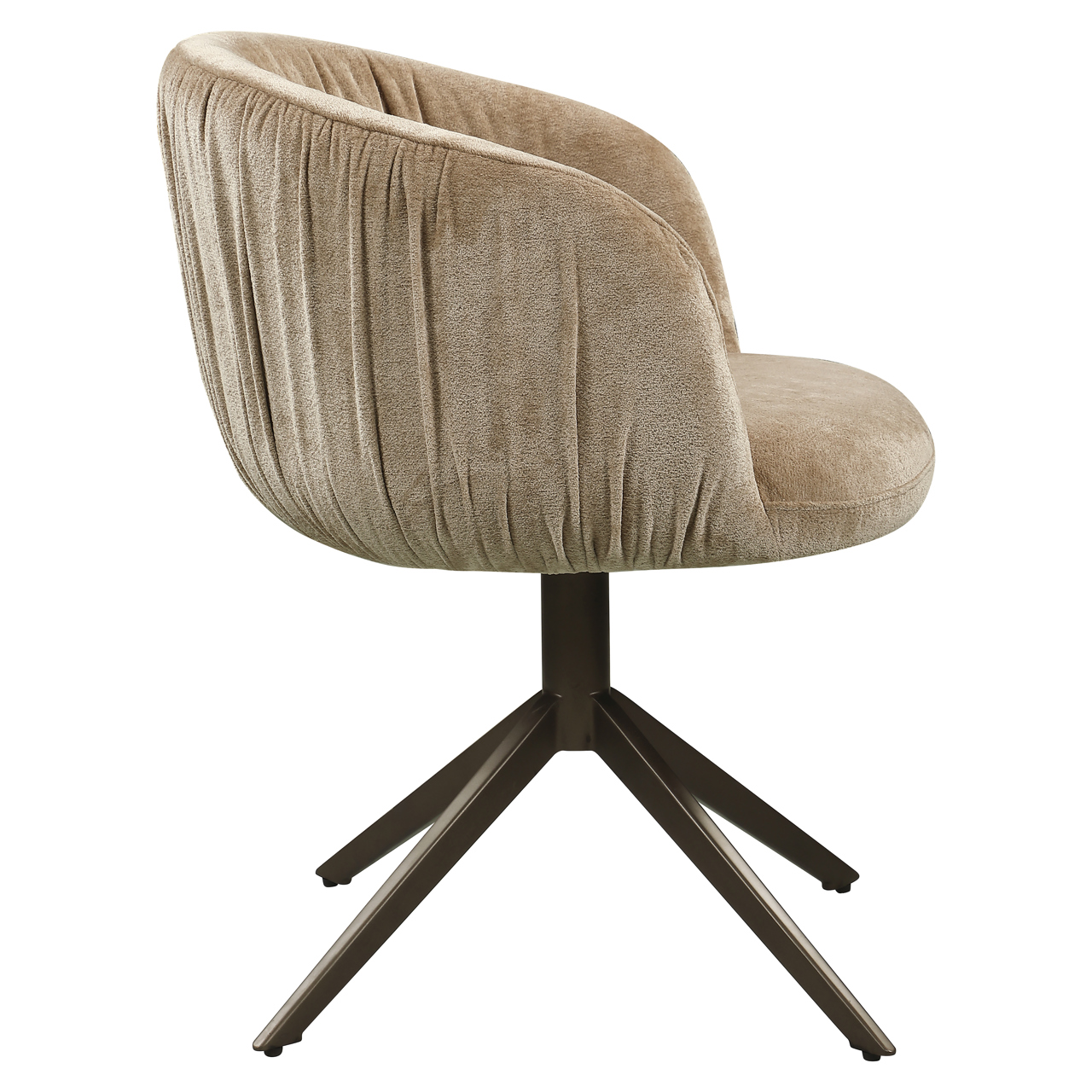 Silla de comedor Cassi sand soft giratoria - Richmond Interiors