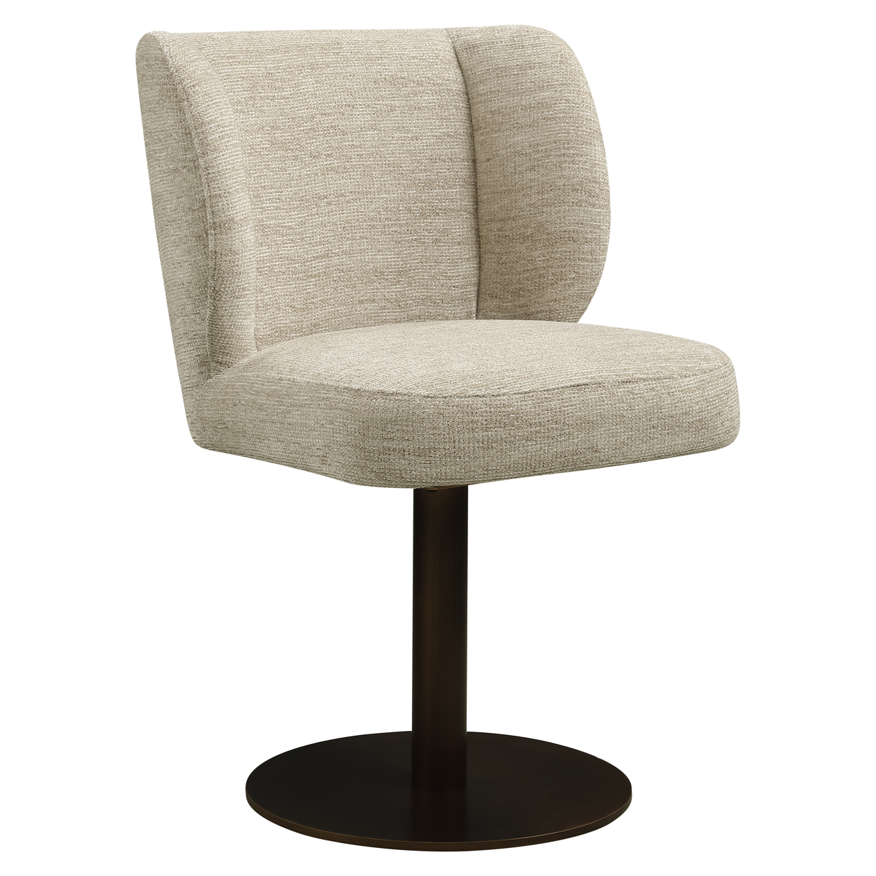 Esszimmerstuhl Fiona natural softweave drehbar - Richmond Interiors